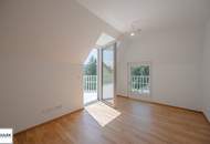 Sonnige 3-Zimmer-Dachgeschosswohnung mit großzügigem Balkon - Erstbezug im Rondelle XIV - Top 13