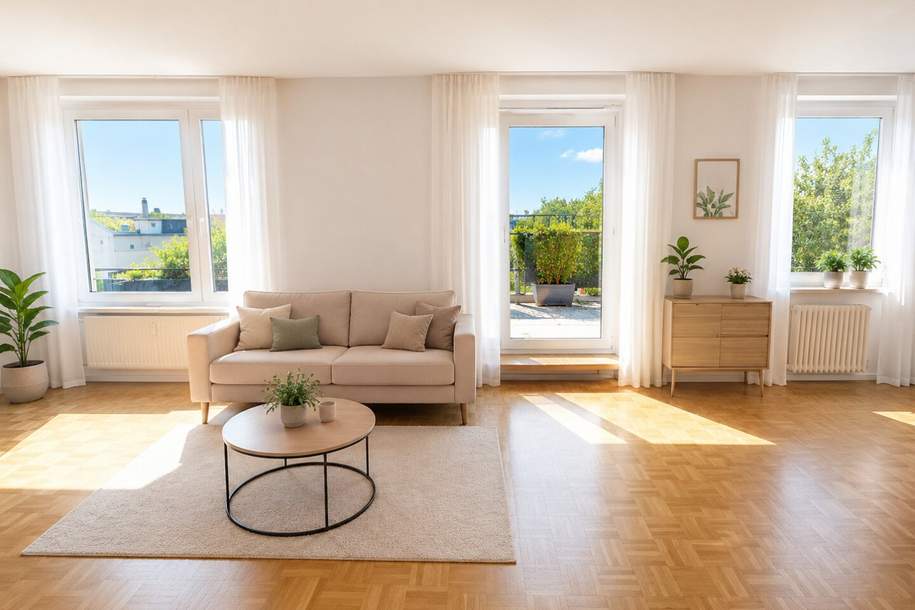 Heimkommen- ankommen.... Ruhe und Fernblick inklusive, Wohnung-miete, 1.050,00,€, 1220 Wien 22., Donaustadt