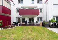 Neuwertige Gartenwohnung mit Terrasse und 2 Garagenplätze
