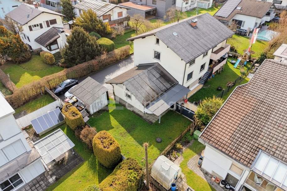 Attraktive 4-Zimmer-Wohnung in Dornbirn | 108m² Wohnfläche | 65m² Garten mit überdachter Terrasse | 15m² Süd-Balkon | 2 KFZ-Stellplätze, Haus-miete, 1.780,00,€, 6850 Dornbirn