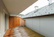 Möblierte 2-Zimmer-Wohnung mit Terrasse &amp; Tiefgarage