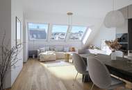 JETZT PROVISIONSFREI | ERSTBEZUG MIT FERNBLICK | Dachgeschoss mit ca. 12 m² INNENHOF-TERRASSE | TG-Stellplatz optional | Nachhaltiges Wohnbauprojekt