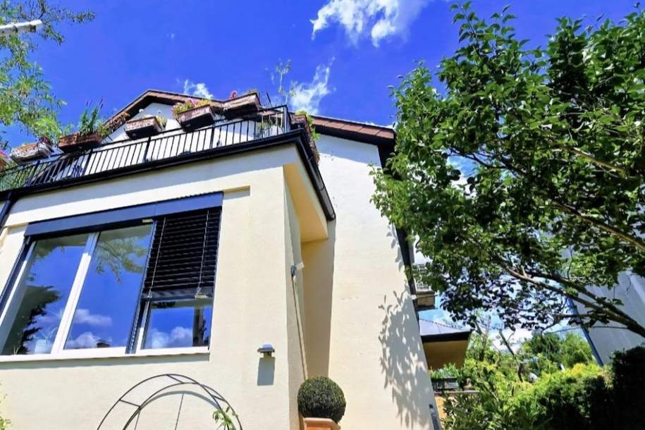 Luxuriöse, modernisierte Doppelhaushälfte mit 3 m Raumhöhe und Top-Ausstattung, Haus-kauf, 969.000,€, 1230 Wien 23., Liesing