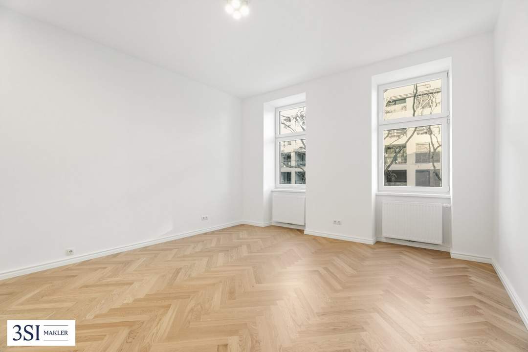 Exquisite Wohnqualität: Frisch sanierter Altbau mit Balkon