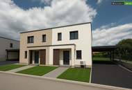 Hochwertige Neubau Doppelhaushälfte mit 3 Bädern in +++ Spielberg +++