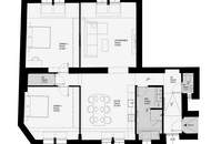 Ab 1.8.25 - ERSTBEZUG nach Generalsanierung mit Fernblick (Donaukanal, Stephansdom, ...): 3 Zimmer + Küche - Miete inkl. Heizkosten!