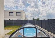 Moderne Doppelhaushälfte mit Pool und 150 m2 Garten – Pottendorf, 30 Minuten von Wien