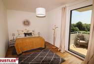 4-Zimmer-Dachterrassenwohnung mit einem unverbauten Blick auf die Traisen.