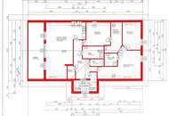 Großzügige Dachwohnung inklusive Eigengarten, Garage und Keller
