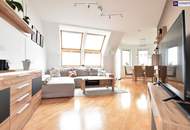 Cool den Sommer genießen! Perfekt aufgeteilte 3-Zimmer Dachgeschoßwohnung in Wien-Nähe mit Blick Richtung Schneeberg zu vermieten!