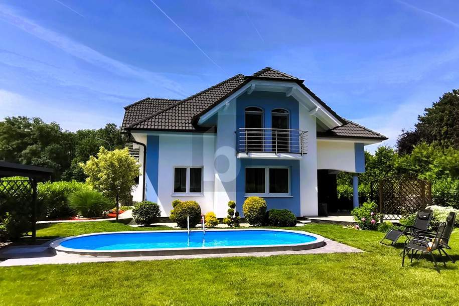 GROSSZÜGIGER FAMILIENHIT MIT GARTEN UND POOL, Haus-kauf, 720.000,€, 2486 Baden