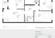 Begehrte 4.Zimmer-Wohnung mit Loggia in traumhafter Lage - in ca. 10 Min. im 1.Bezirk/Schottentor