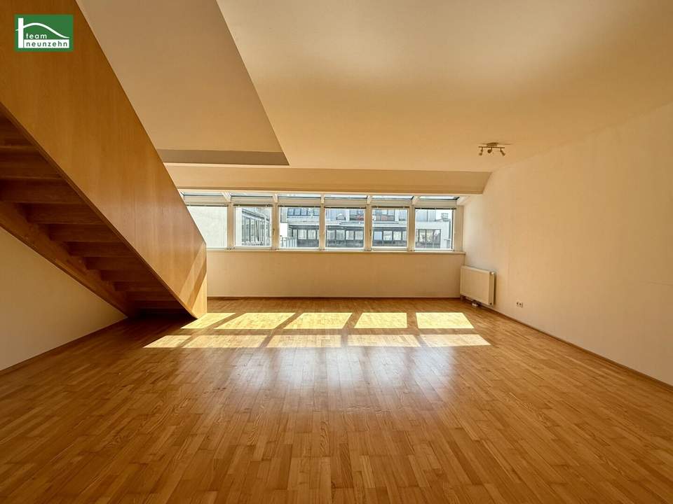 Wohnen nahe der Donau in 1200 Wien: Großzügige Wohnung inkl. Einbauküche und zwei Freiflächen!