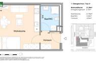 Moderne 1-Zimmer Wohnung in 1120 Wien - ab 01.09.2026 beziehbar!