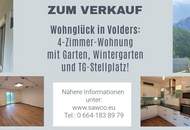 Wohnglück in Volders: 4-Zimmer-Wohnung mit Garten, Wintergarten und TG-Stellplatz!