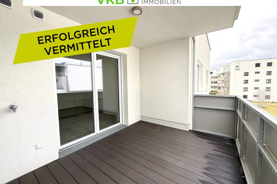 Linzer Süden – Perfekte Anbindung und ruhige Lage – Moderne 2-Zimmer-Wohnung mit Balkon und Tiefgaragenplatz, Wohnung-kauf, 235.000,€, 4020 Linz(Stadt)