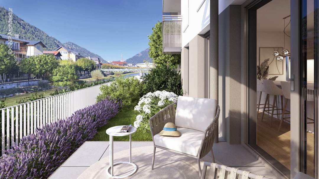 Gartenwohnung im Zentrum - Top 7