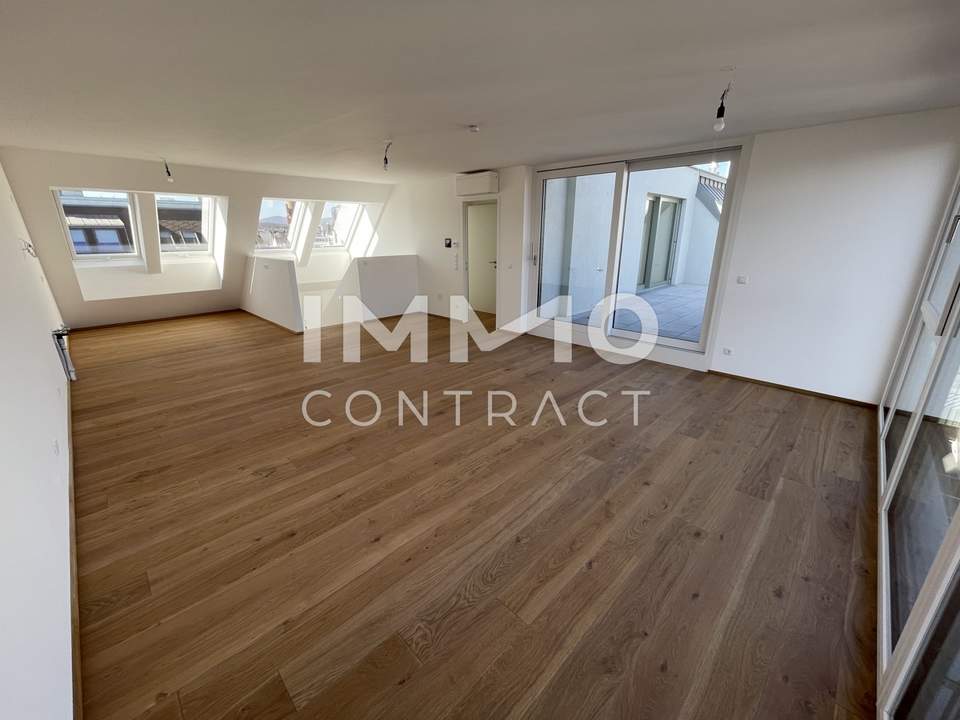 PROVISIONSFREI - Maisonette-Wohnung der Extraklasse! - 3-Zimmer-Dachgeschoss mit großzügiger Terrasse