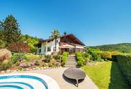 Prachtvolle Villa mit Pool und Garten am Wörthersee