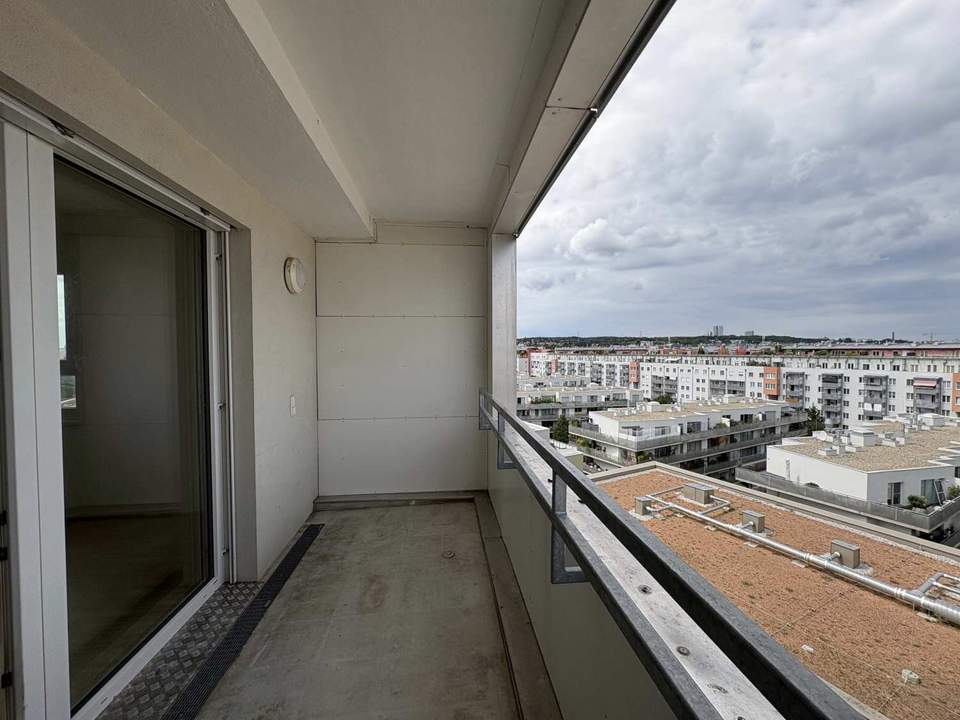 Q11 Leben in Simmering - 3-Zimmer-Loggiawohnung mit Deckenkühlung - genießen Sie DIESEN Ausblick!