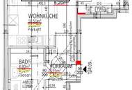 Muhr58 | Sonnige 3-Zimmerwohnung mit Balkon | Hofruhelage | Erstbezug