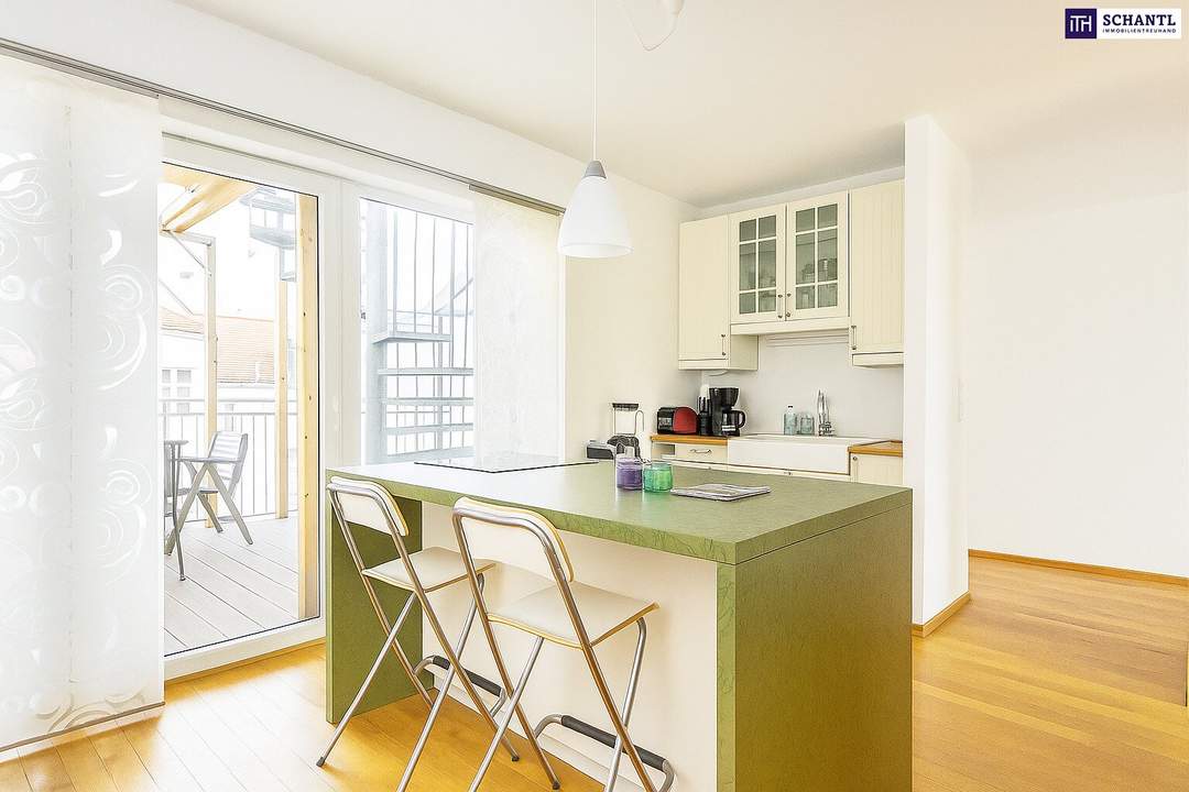 Loft über den Dächern Wiens – Design, Ruhe und spektakuläre Terrassenflächen