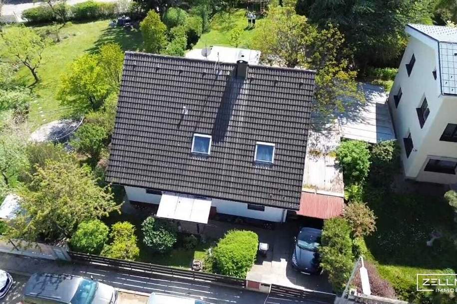 „Ein Rückzugsort am Lainzer Tiergarten – Liegenschaft mit Charakter, Substanz und seltenem Entwicklungsspielraum“ | ZELLMANN IMMOBILIEN, Haus-kauf, 990.000,€, 1130 Wien 13., Hietzing