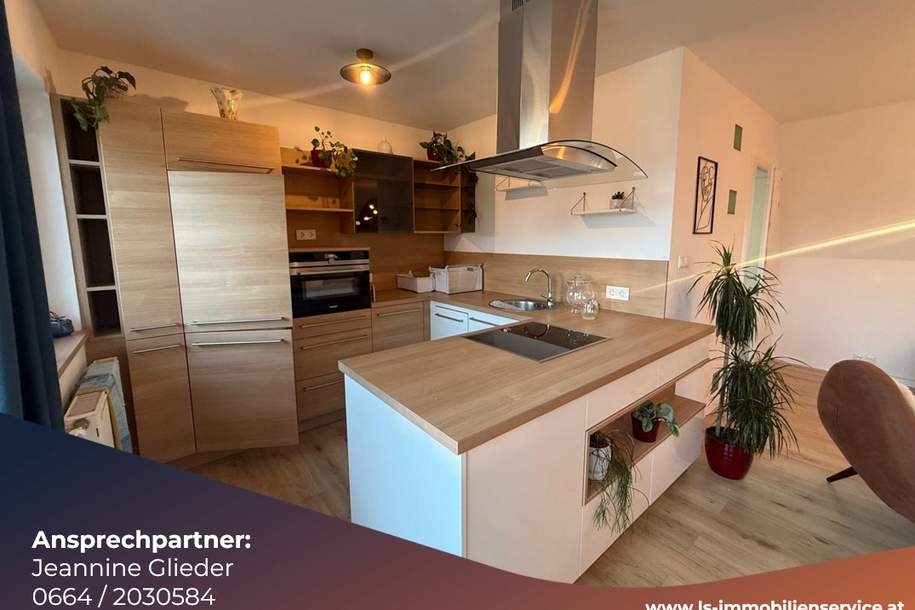 Wunderschöne Dachgeschoss-Maisonette mit Designküche, Balkon & eigener Garage in Weiz, Wohnung-kauf, 229.000,€, 8160 Weiz