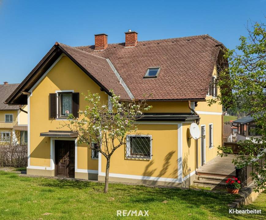 Großes Einfamilienhaus in zentraler Lage - Nur 25 Min. von Graz!