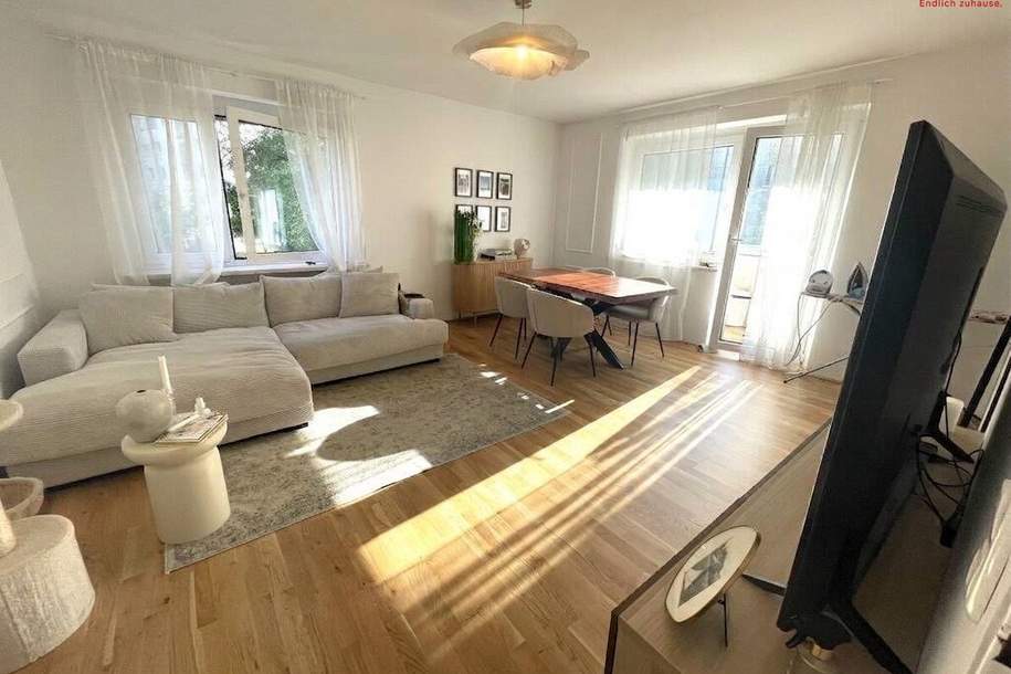 Großzügige 2-Zimmer-Wohnung in Linz/Niedernhart mit verglaster Loggia und Lift – ab 01.10.2026 verfügbar!, Wohnung-miete, 863,59,€, 4020 Linz(Stadt)