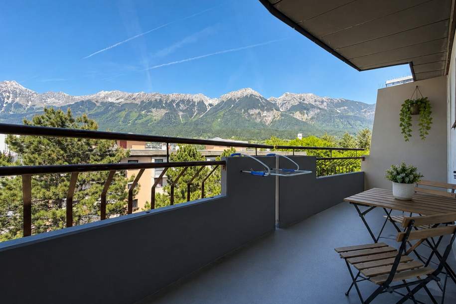 Urbanes Wohnen mit Bergblick: Charmante und flexible 3-Zimmer-Wohnung in Innsbruck, Wohnung-kauf, 349.000,€, 6020 Innsbruck-Stadt