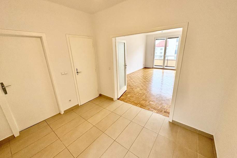 Helle, sanierte 3-Zimmer-Wohnung mit Loggia im 4. Lift-Stock – 1030 Wien, Wohnung-kauf, 419.000,€, 1030 Wien 3., Landstraße