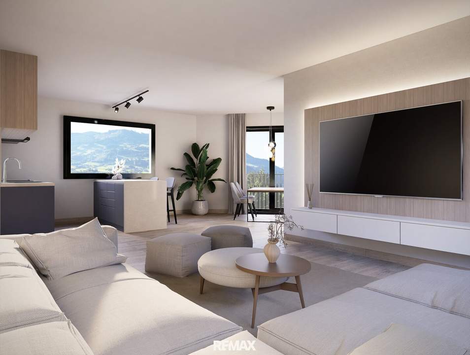 Provisionfreies Neubauprojekt Rosenstrasse - 3 Zimmer Terrassenwohnung in Hart im Zillertal