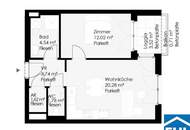 2-Zimmer-Wohntraum mit Loggia