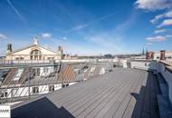 Löwelstraße: Klimatisierte Maisonette-Wohnung mit Dachterrasse in top Innenstadtlage - ab sofort!