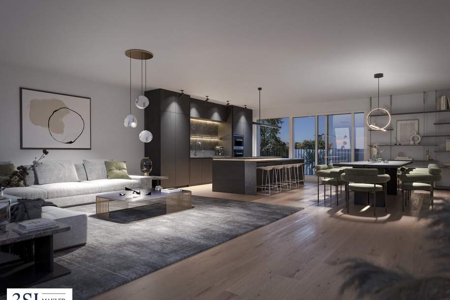 The Legacy: Luxus über den Dächern Wiens mit Parkblick, Wohnung-kauf, 2.950.000,€, 1030 Wien 3., Landstraße
