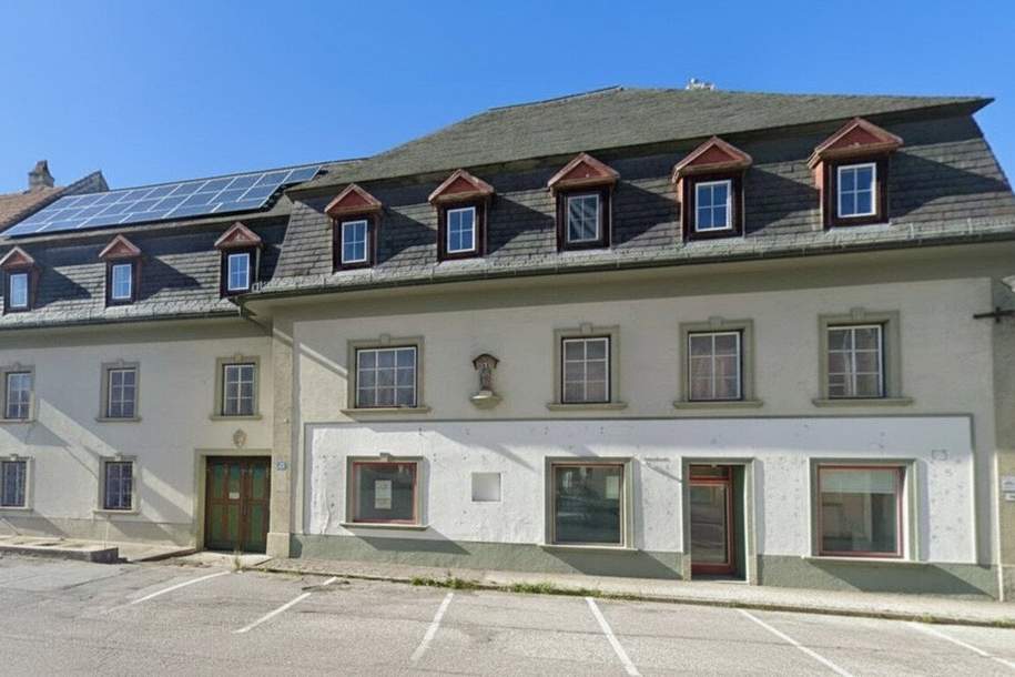 Stadthaus mit Entwicklungspotenzial im Zentrum von Aspang für Anleger oder zur Eigennutzung, Haus-kauf, 690.000,€, 2870 Neunkirchen