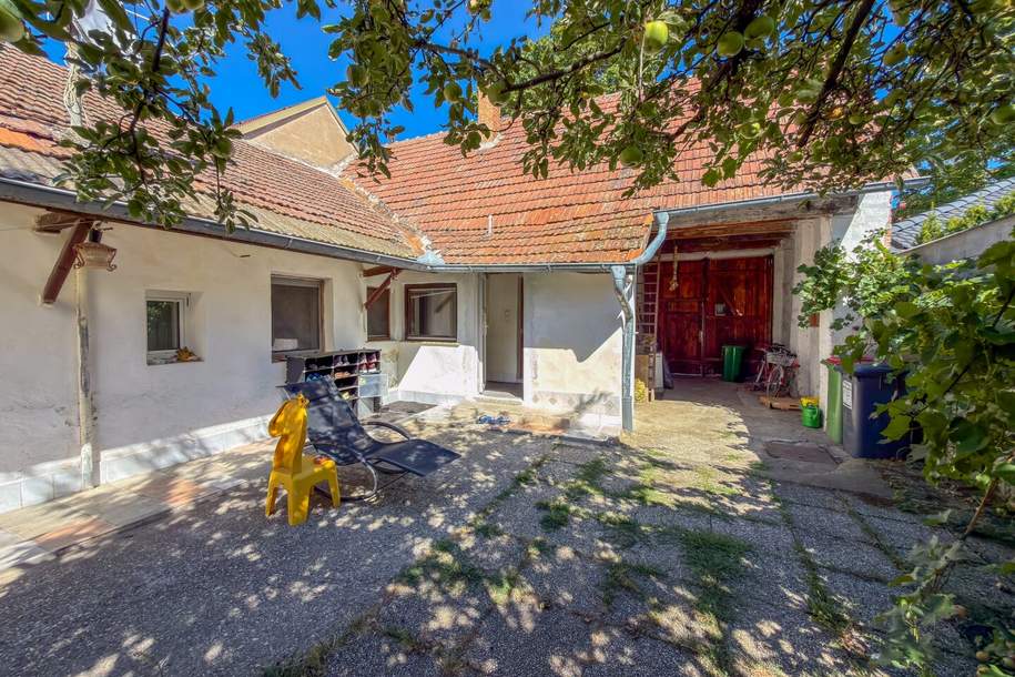 Sanierungsbedürftiges Einfamilienhaus mit großem Potenzial und Nebengebäuden, Haus-kauf, 98.500,€, 2273 Gänserndorf