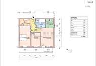 Gemeinsam statt Einsam! Wohnungen für Generation 50+ • Grünruhelage / 3 Zimmer mit Balkon und Garage! (Top 1 - 1.OG - 71 m² )