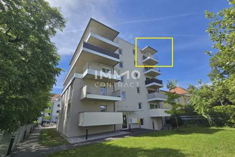 Geförderte, neuwertige 1,5 Zimmer-Wohnung mit Balkon - Eckertstraße 56 Top 17 - nahe FH-Joanneum, Wohnung-miete, 642,52,€, 8020 Graz(Stadt)