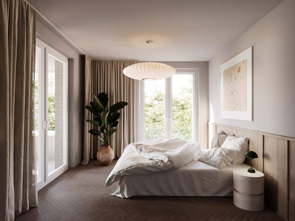 Graz-Geidorf: Erstbezug der Extraklasse! Design-3-Zimmer-Wohnung mit Balkon, Fischgrätparkett & Fußbodenkühlung – Honorarfrei