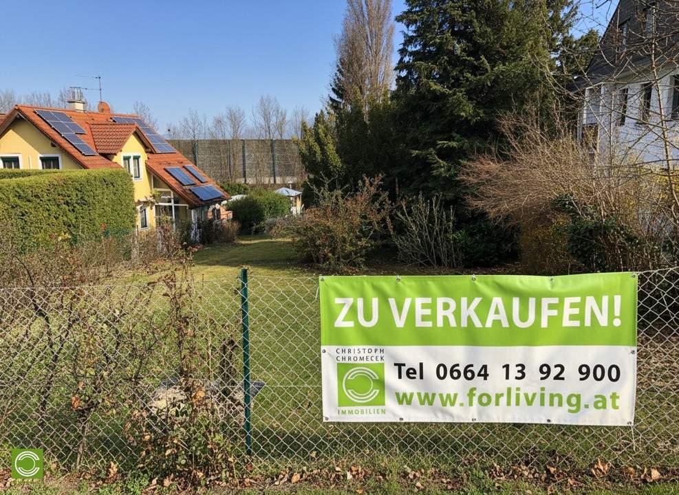 CHRISTOPH CHROMECEK IMMOBILIEN - GIESSHÜBL - Zentral gelegenes Baugrundstück!