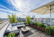 Exklusive 130 m² Dachgeschosswohnung mit Terrasse, Dachterrasse und atemberaubendem Blick auf den Stephansdom