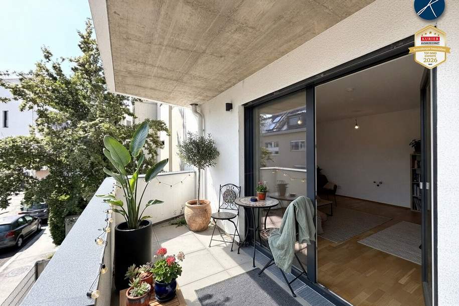Erstbezug: 2-Zimmer Wohnung mit ostseitigem Balkon, Wohnung-kauf, 249.000,€, 1210 Wien 21., Floridsdorf