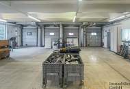 Großzügige Lager-/Produktionshalle mit sechs Sektionaltoren und Büro in Ansfelden zu vermieten! TEILBAR!