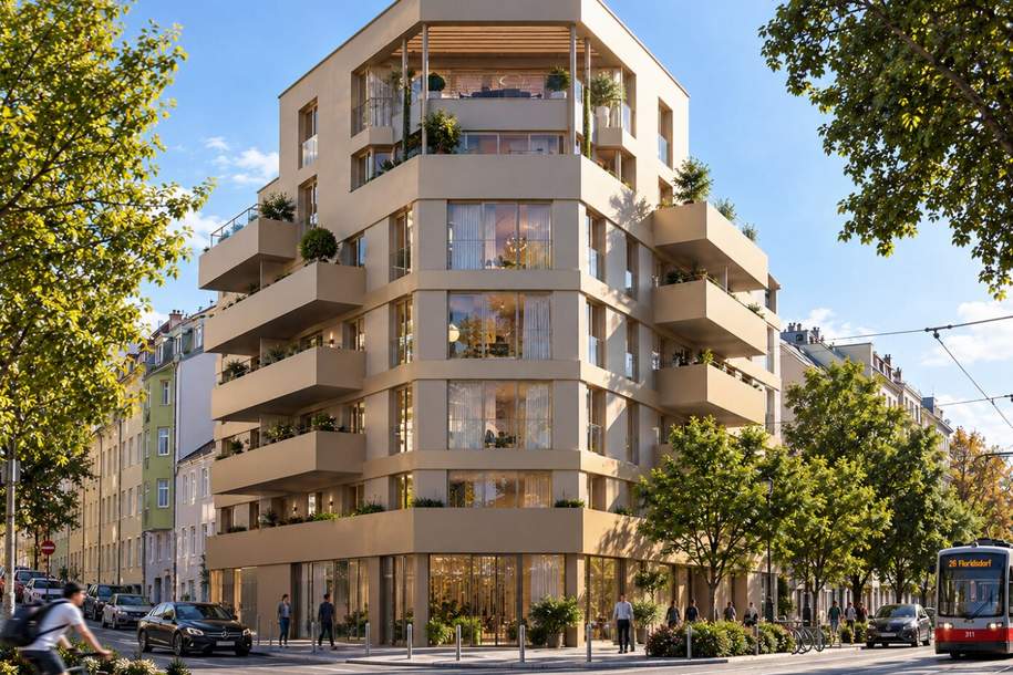STILVOLLE 2-ZIMMER-WOHNUNG MIT EINZIGARTIGEM AMBIENTE!, Wohnung-kauf, 299.000,€, 1170 Wien 17., Hernals
