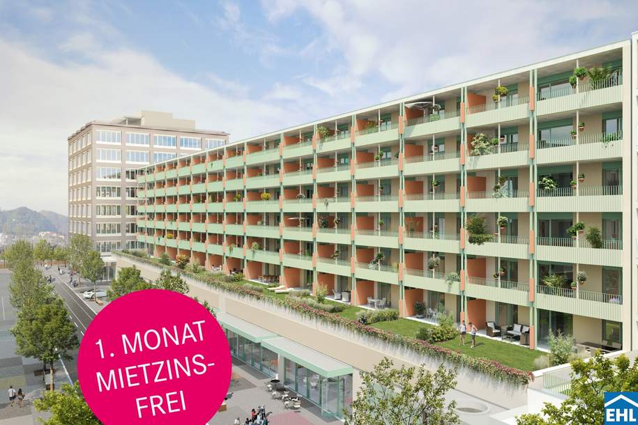 Die Zukunft des Wohnens im Smart Stick, Wohnung-miete, 710,00,€, 8020 Graz(Stadt)