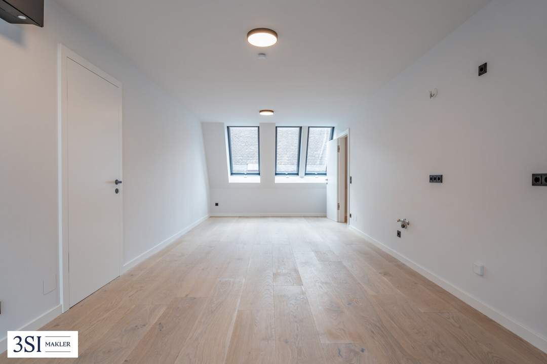 Urbaner Wohnkomfort mit Charme und Grünblick – stilvolle 3-Zimmer-Wohnung mit Balkon in ruhiger Innenhoflage