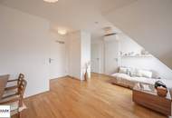 Helle 2-Zimmer-DG-Wohnung im jungen Neubau mit Westterrasse & Klimaanlage – nur 5 Min. Fußweg zur U6 - ab 1.11. / 1.12.26