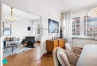 Ankommen in der Stadt - Aufatmen Zuhause! Hell 4-Zimmer Wohnung mit Westloggia im 2. Liftstock! Nahe Riesenrad + Prater!